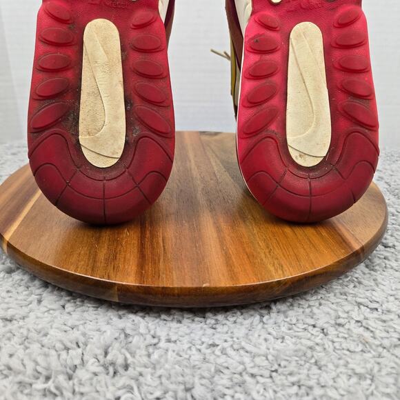 Nike Mens 9.5 Air Max 270 React Noble Red Athletic Daily Sneaker AO4971-601 - Picture 11 of 13